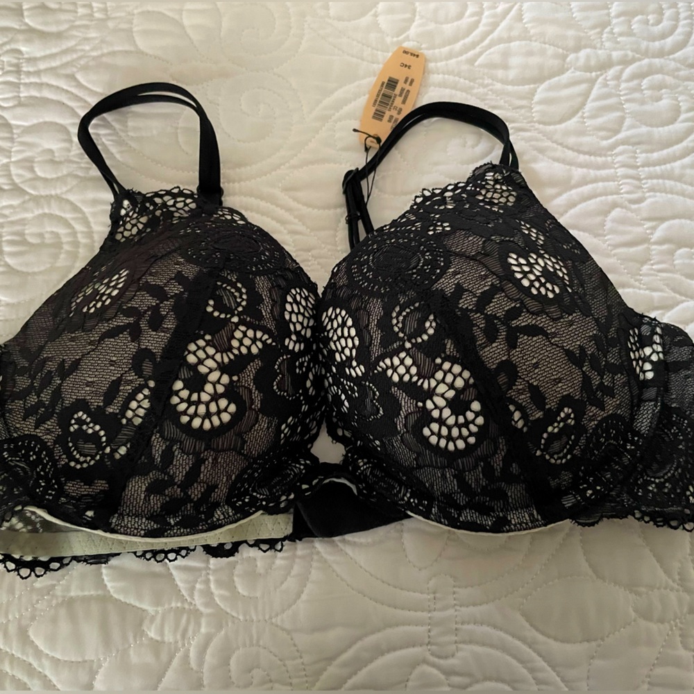 NWT Victoria’s Secret Very Sexy Push-up Bra Black 34 C - Picture 5 of 5